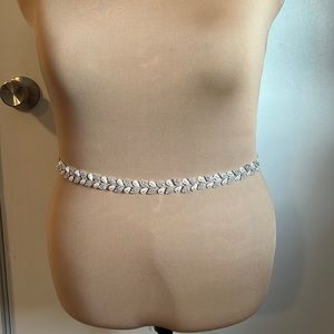 Pearl wedding belt